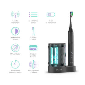 Zubní kartáček TrueLife SonicBrush K150 UV černý

 obrázek produktu 3 z 12