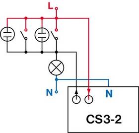 Spínač časový Elektrobock CS3-2 pod vypínač 

 obrázek produktu 5 z 5