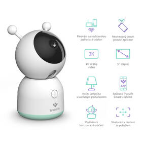 Dětská elektronická chůva TrueLife NannyCam R7 Dual Smart 

 obrázek produktu 2 z 14