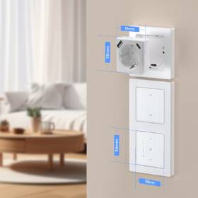 Chytrá zásuvka IMMAX NEO SMART Nexa (typ F), 16A, 1x USB-A, 1x USB-C, PD 20W, Wi-Fi bílá

 obrázek produktu 2 z 4