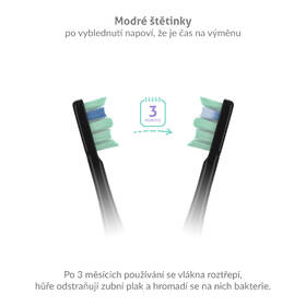 Náhradní hlavice TrueLife SonicBrush Clean-series heads Standard black 8 pack černá

 obrázek produktu 2 z 3