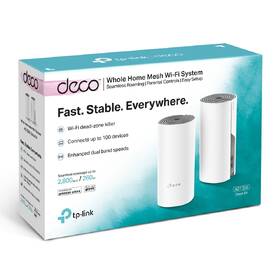 Komplexní Wi-Fi systém TP-Link Deco E4 (2 ks) bílá barva
