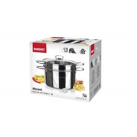 Hrnec s poklicí BANQUET AKCENT 48727981, 3 díly 

 obrázek produktu 4 z 4