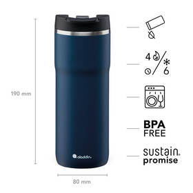 Termohrnek Aladdin 470 ml Deep Navy 

 obrázek produktu 1 z 5