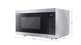 Mikrovlnná trouba Sharp YC-MG81ES stříbrná

 obrázek produktu 6 z 7
