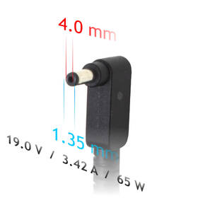 Napájecí adaptér Akyga pro notebook 19V/3.42A/65W 4.0 x 1.35 mm pro Asus 

 obrázek produktu 2 z 5