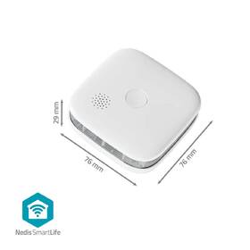 Detektor kouře Nedis SmartLife Wi-Fi, 3ks bílý

 obrázek produktu 5 z 10