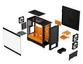 Case FRACTAL DESIGN RGB Orange Core Tempered Glass Clear Tint černá

 obrázek produktu 11 z 11