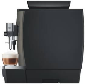 Automatický kávovar Jura W8 Dark Inox šedá barva

