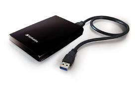 Externí pevný disk 2,5" Verbatim 2TB černá barva
