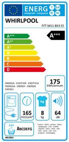 Sušička prádla Whirlpool FFT M11 8X3 EE bílá

 obrázek produktu 1 z 8