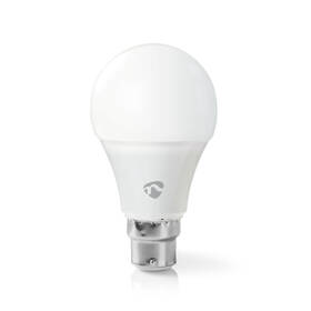 Chytrá žárovka Nedis SmartLife klasik, Wi-Fi, B22, 800 lm, 9 W, Studená Bílá / Teplá Bílá 

 obrázek produktu 3 z 4