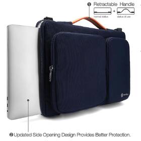 Brašna na notebook tomtoc Messenger na 16" MacBook Pro 2019 modrá

 obrázek produktu 3 z 8