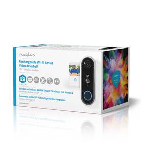Zvonek bezdrátový Nedis SmartLife, Wi-Fi, HD bílý

 obrázek produktu 14 z 14