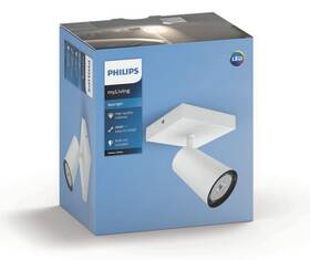 Bodové svítidlo Philips Paisley, 1xGU10 bílé

 obrázek produktu 2 z 2