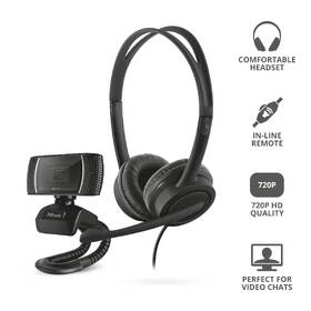 Headset Trust Doba 2-in-1 Home Office Set + HD webcam černý

 obrázek produktu 4 z 9