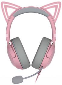 Headset Razer Kraken Kitty V2, Quartz růžový

 obrázek produktu 3 z 7