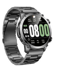 Chytré hodinky ARMODD Silentwatch 7 Pro GPS s kovovým řemínkem + silikonový řemínek černé

 obrázek produktu 7 z 7