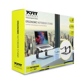 Podstavec pro notebooky PORT CONNECT Aluminium Stand šedý

 obrázek produktu 6 z 9