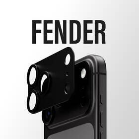 Tvrzené sklo PanzerGlass FENDER na Apple iPhone 18 Pro Max, ochranný hliníkový prvek fotoaparátu černé

 obrázek produktu 6 z 6