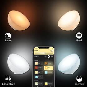 Stolní LED lampička Philips Go Bluetooth White and Color Ambiance 

 obrázek produktu 6 z 8