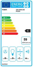 Odsavač par Faber INKA SMART C LG A52 šedá barva
