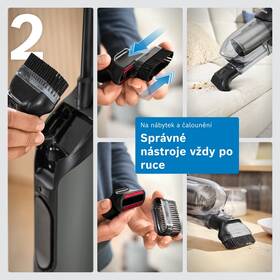 Tyčový vysavač Bosch BHH4GN28 Flexxo 28 Vmax šedý

 obrázek produktu 15 z 18
