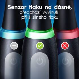Zubní kartáček Oral-B Black, 4 náhradní hlavice černý

 obrázek produktu 6 z 10