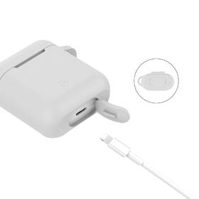 Pouzdro Celly Aircase pro Apple AirPods + nástavce do uší bílý

 obrázek produktu 2 z 3