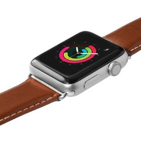 Řemínek LAUT Oxford na Apple Watch 42/44/45 mm, napa kůže hnědý

 obrázek produktu 2 z 2