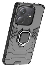 Kryt na mobil Lenuo Armor na Xiaomi Redmi Note 14 5G černá barva
