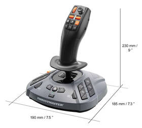 Joystick Thrustmaster SimTask FarmStick, PS5/PC černý

 obrázek produktu 3 z 9