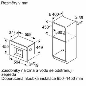 Vestavné espresso Siemens CT718L1B0 černý

 obrázek produktu 8 z 11