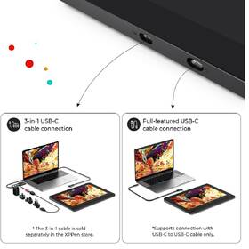 Grafický tablet XPPen Artist Pro 14  (2. generace) + RC černá barva
