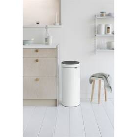 Odpadkový koš Brabantia Touch Bin New 30 l, white bílý

 obrázek produktu 4 z 4