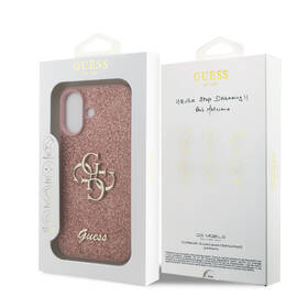Kryt na mobil Guess PU Fixed Glitter 4G Metal Logo na Apple iPhone 17 růžový

 obrázek produktu 7 z 7