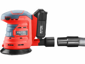 Excentrická bruska Extol Premium 8891846 (s baterií) 

 obrázek produktu 4 z 5