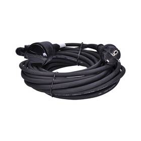 Kabel prodlužovací Solight 1 zásuvka, 10m, 3 x 1,5mm2, gumová černý

 obrázek produktu 1 z 1