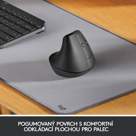 Myš Logitech Lift Vertical Ergonomic šedá

 obrázek produktu 2 z 9