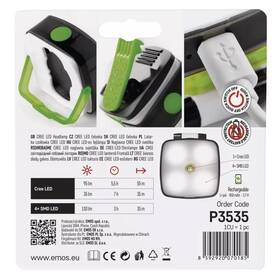 Čelovka EMOS P3535, CREE + SMD LED, 110 lm, 55 m, Li-Pol 850 mAh 

 obrázek produktu 10 z 11