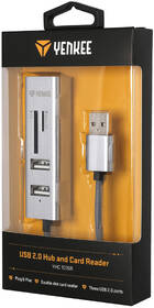 Čtečka paměťových karet YENKEE YHC 101SR USB COMBO HUB 

 obrázek produktu 4 z 4