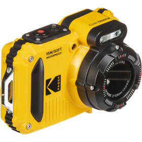 Digitální fotoaparát Kodak PIXPRO WPZ2 + 2× akumulátor + 16GB karta žlutý

 obrázek produktu 8 z 11