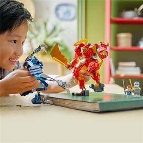 Stavebnice LEGO® NINJAGO® 71808 Kaiův živelný ohnivý robot 

 obrázek produktu 5 z 9