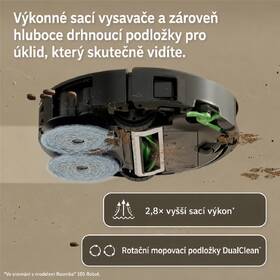 Robotický vysavač iRobot Plus 415 Combo + AutoWash dock černý

 obrázek produktu 21 z 38