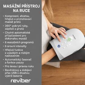 Masážní přístroj Reviber RV-HDMS Shiatsu bílý

 obrázek produktu 10 z 13