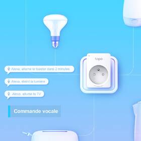 Chytrá zásuvka TP-Link Tapo P100, 4ks bílá

 obrázek produktu 5 z 6