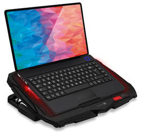 Chladící podložka pro NTB Connect IT FrostWind do 15,6" černá/červená

 obrázek produktu 5 z 8