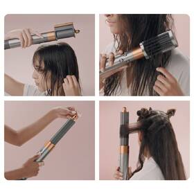 Kulma Dyson Airwrap Complete Long Volumise HS05 strawberry/blush růžová barva

