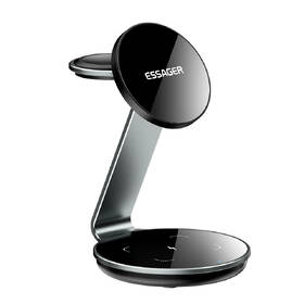Bezdrátová nabíječka Essager stolní magnetická 3v1 15W černá

 obrázek produktu 1 z 6