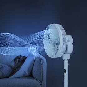 Ventilátor stojanový Rowenta QV5050F0 Turbo Silence Compact 3D Nomad bílý

 obrázek produktu 8 z 13